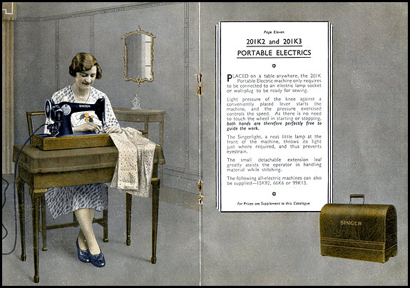 Singer 201K2 and 201K3