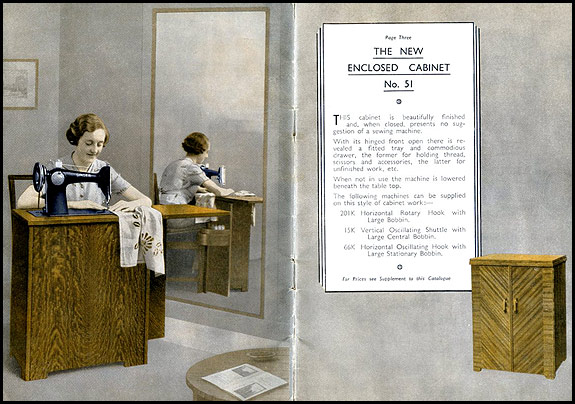 Singer Enclosed Cabinet no.51